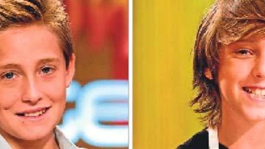 Víctor y Manuel fueron los protagonistas en "Masterchef Junior".