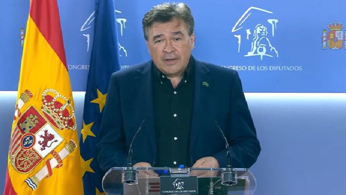 Tomás Guitarte comparece en el Congreso de los Diputados.