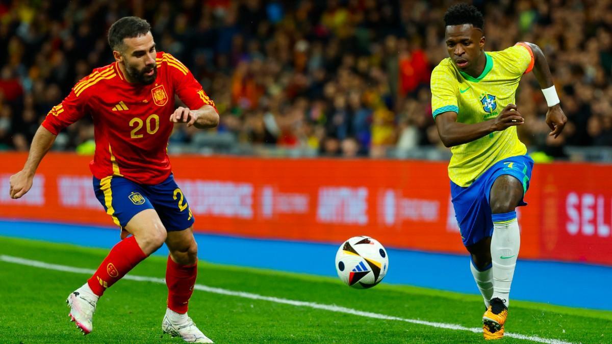 Carvajal jugará la Eurocopa y Vinicius, la Copa América