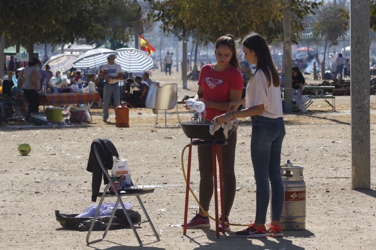 Peroles en El Arenal en el día de San Rafael