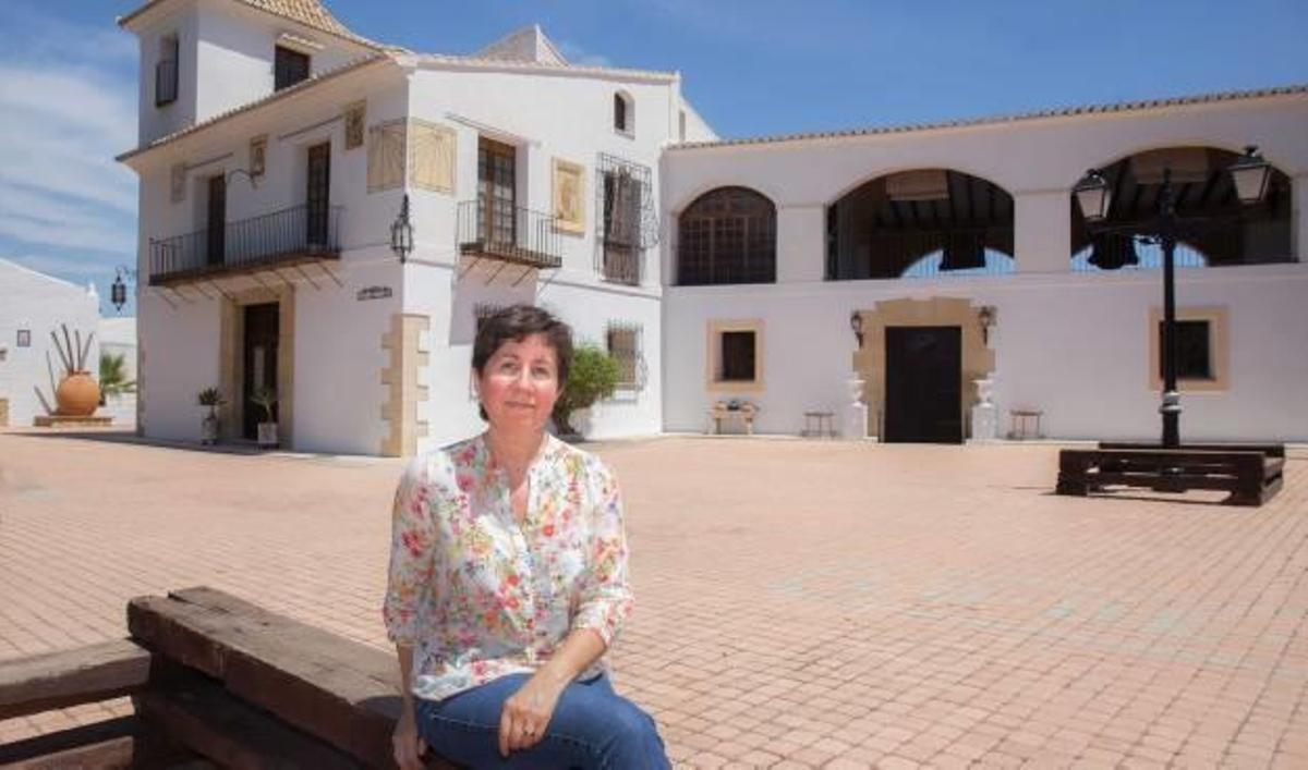 Concha Die en la finca Lo de Die.