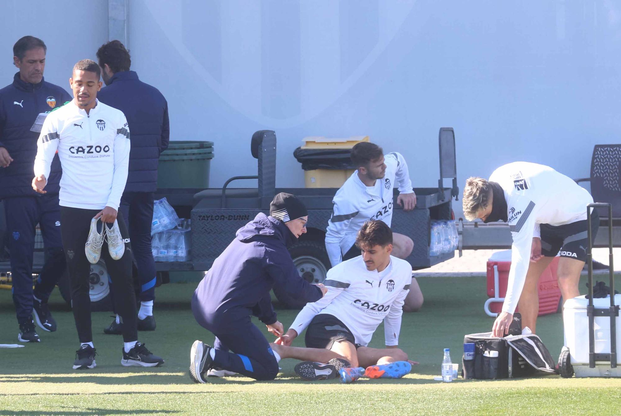 Así ha sido el entrenamiento del Valencia CF de este miércoles