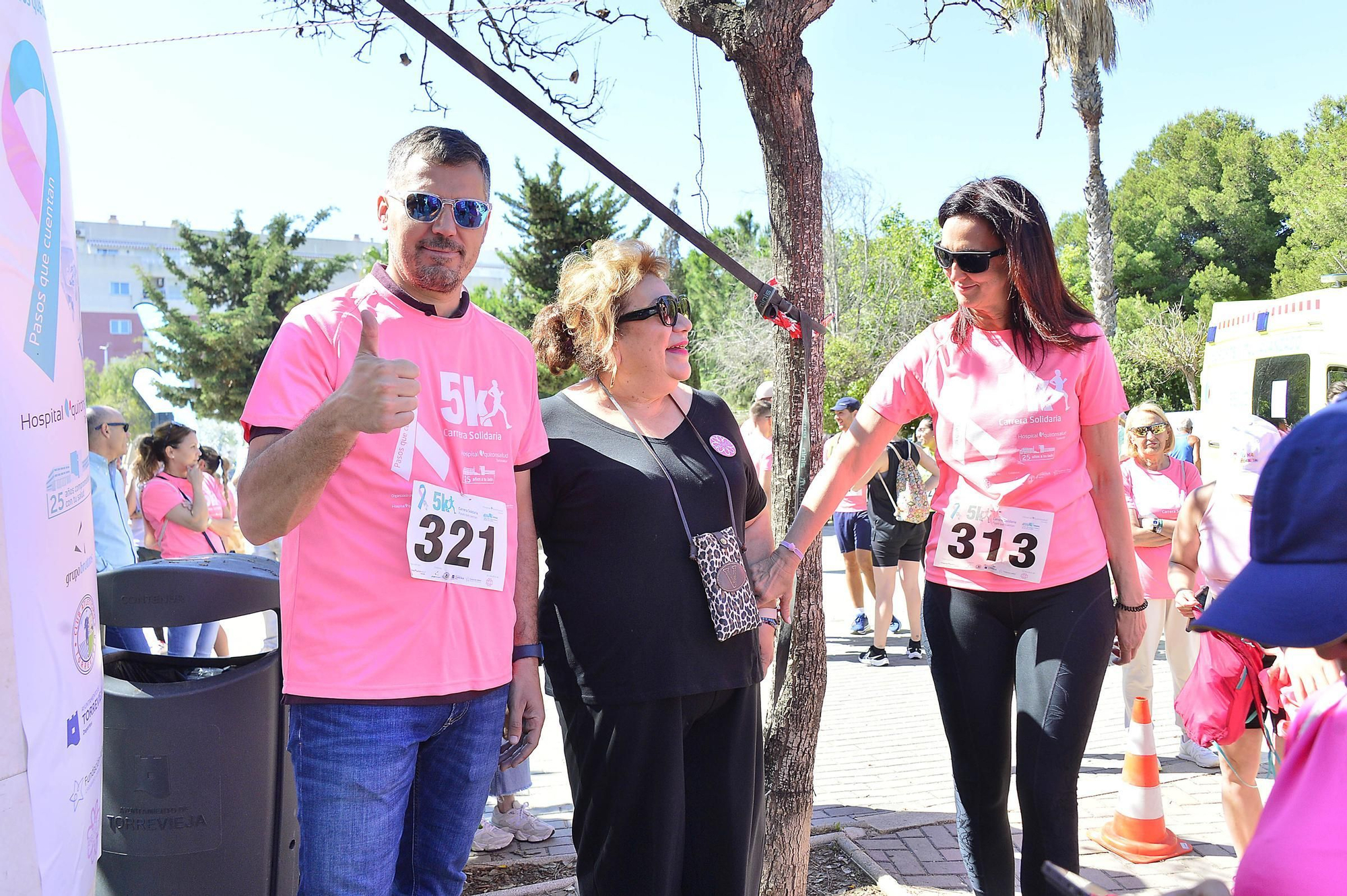 Carrera solidaria organizada por  QUIRÓNSALUD en beneficio de la asociación AFECÁNCER