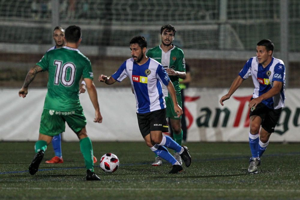 Golpe de autoridad del Hércules frente al Cornellà.