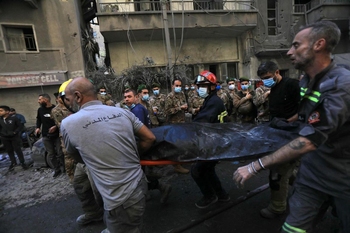 Israel dispara un misil contra un bloque de pisos en Beirut