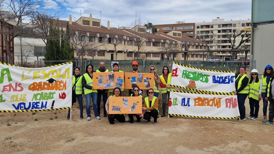 Padres del Roís de Corella de Gandia denuncian la paralización del Edificant: &quot;Llevamos dos años de abandono&quot;