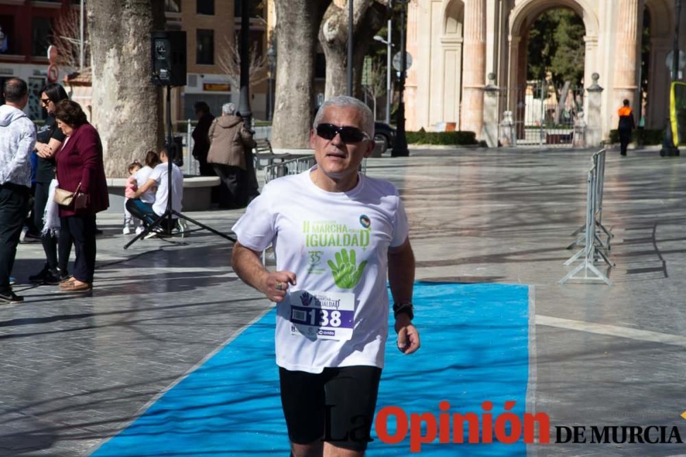 II Marcha por la igualdad en Caravaca