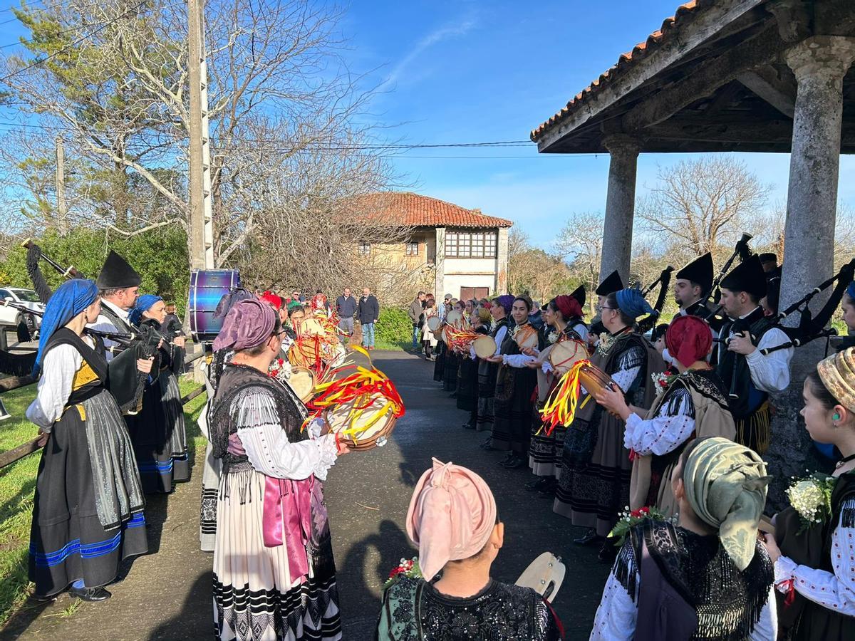 Fiesta de San Antón en Cuerres (Ribadesella)
