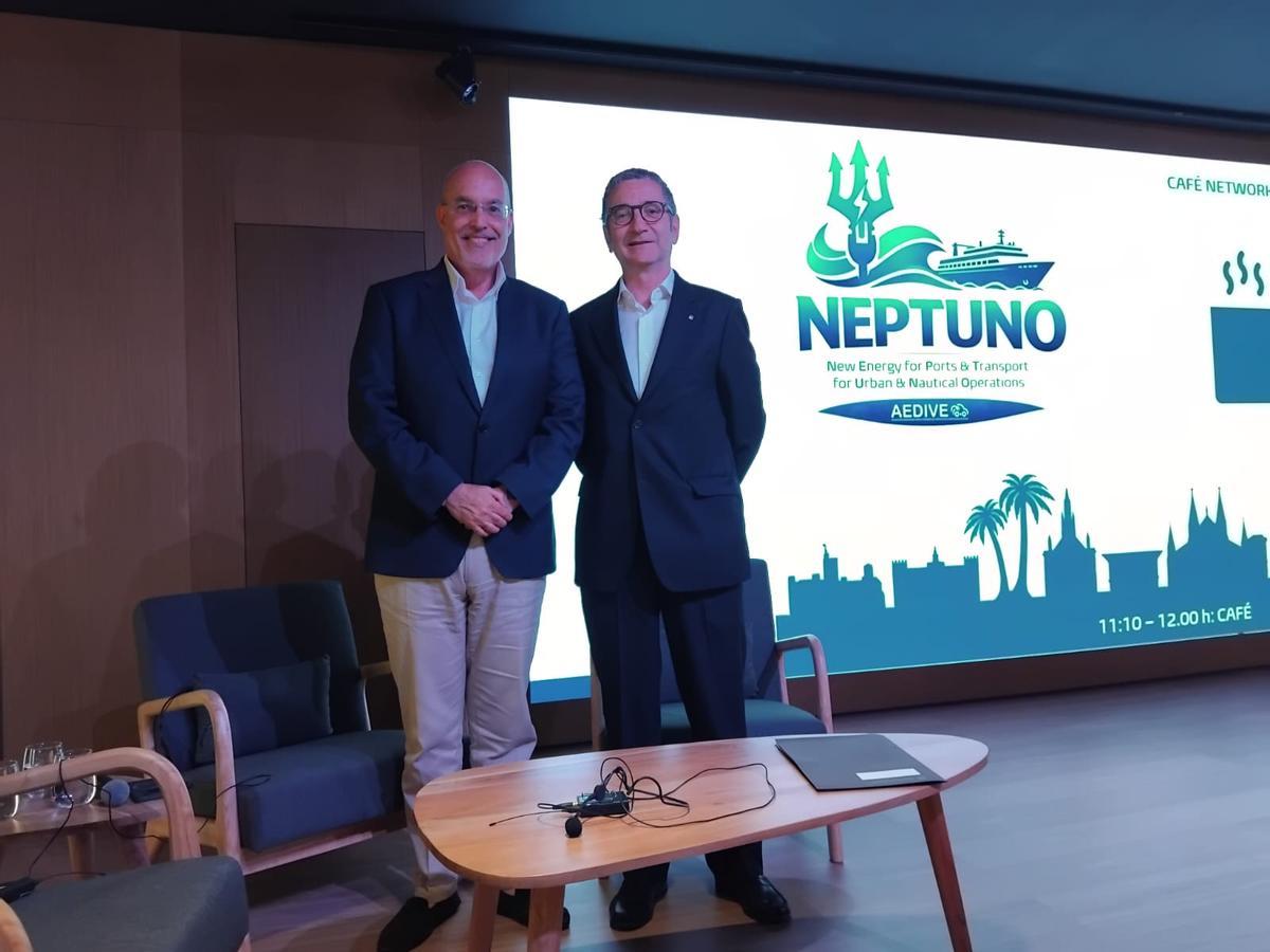 Arturo Pérez de Lucia (Aedive) y Jordi Terrades (SG Transición Energética Generalitat de Catalunya).