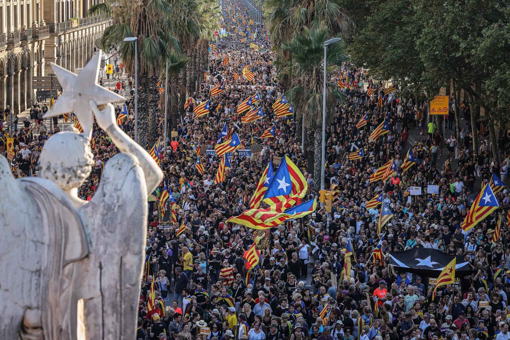 La Diada de Catalunya a Barcelona