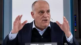 Tebas: "El Madrid me quiere fuera de LaLiga por lo civil o lo criminal"