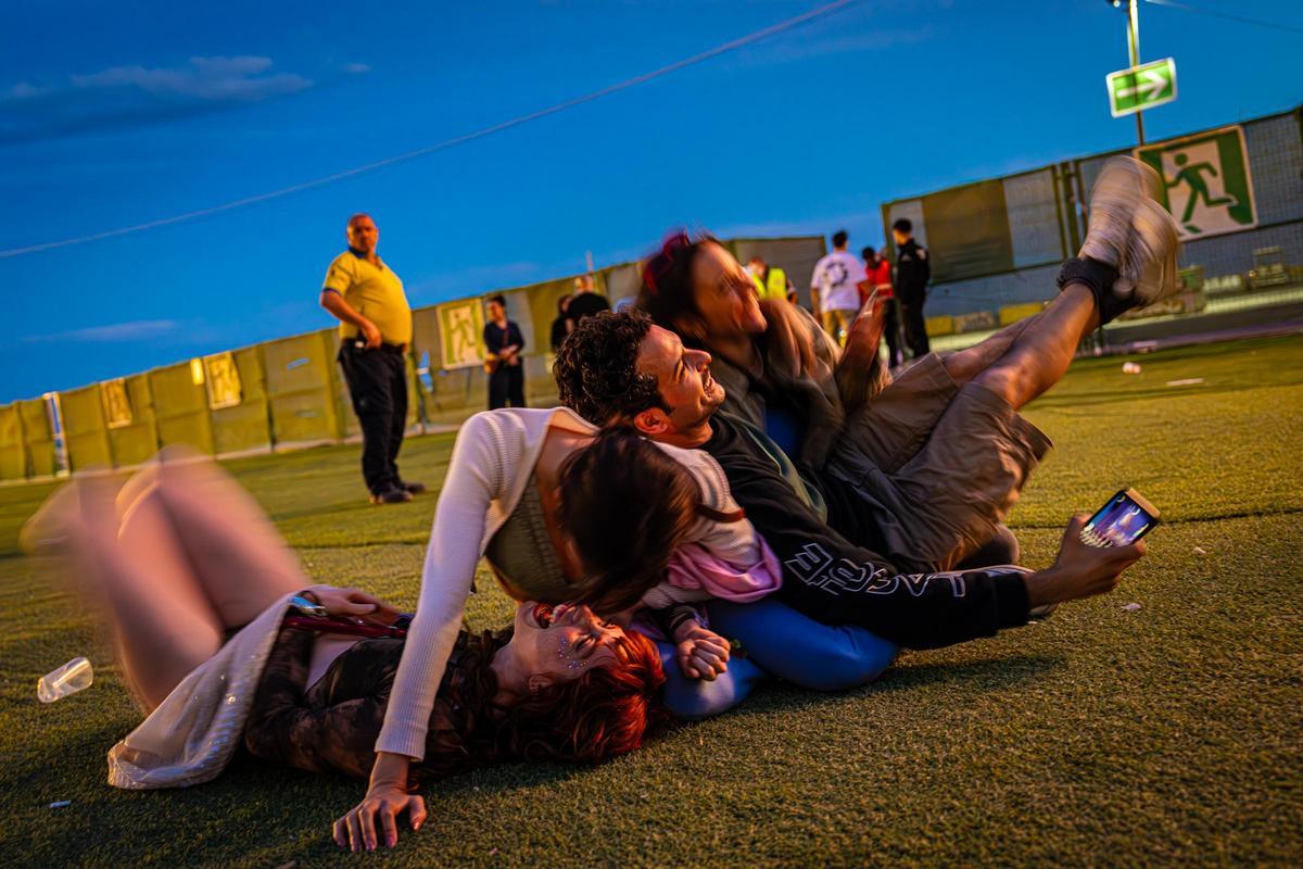 Ambiente durante la primera jornada del Primavera Sound 2024.