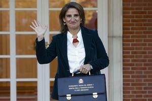 La vicepresidenta y ministra para la Transición Ecológica, Teresa Ribera.