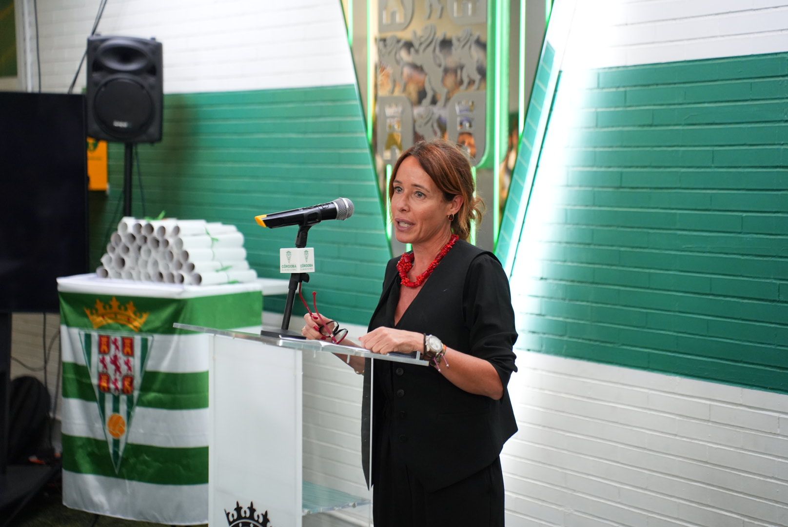 La presentación de la Federación de Peñas del Córdoba CF, en imágenes