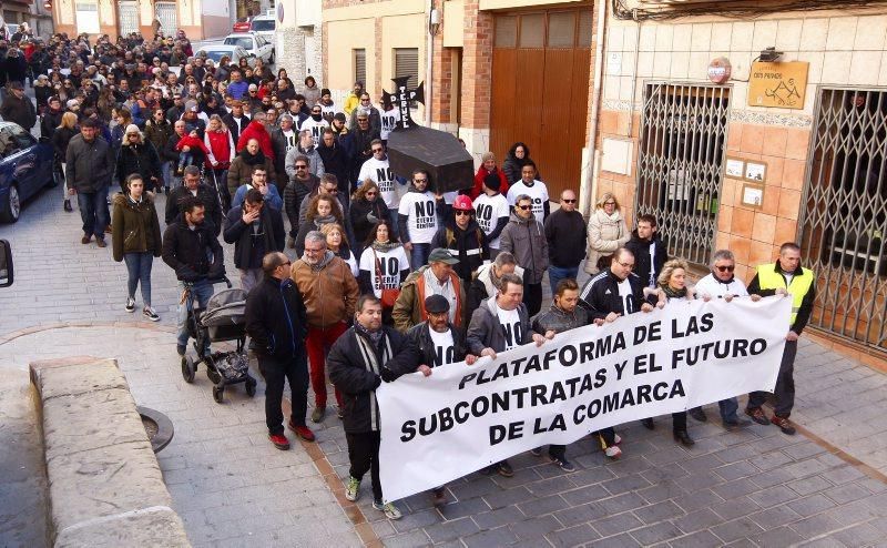 Masiva manifestación en Andorra