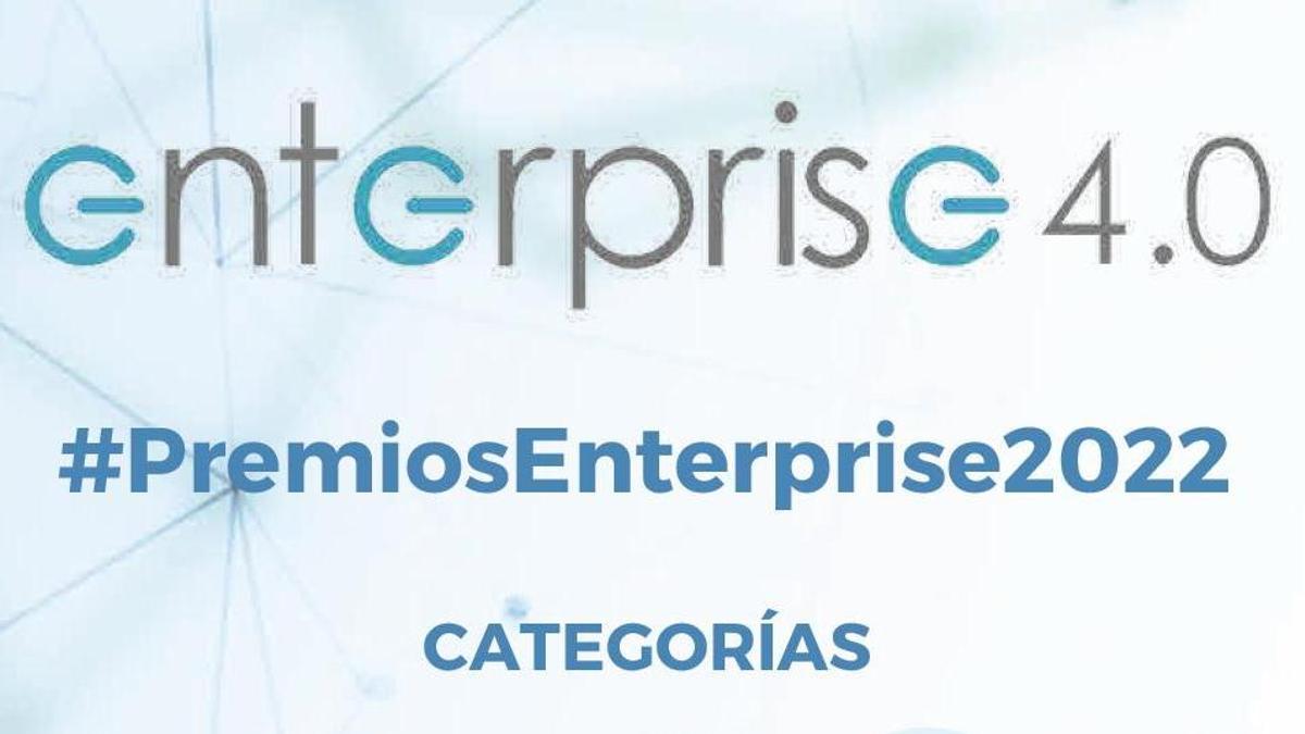 Cartel de los Premios Enterprise 4.0 de este año. | L.O.