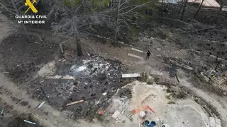 Dos imputados por provocar el incendio forestal que arrasó 70 hectáreas en Andratx en diciembre