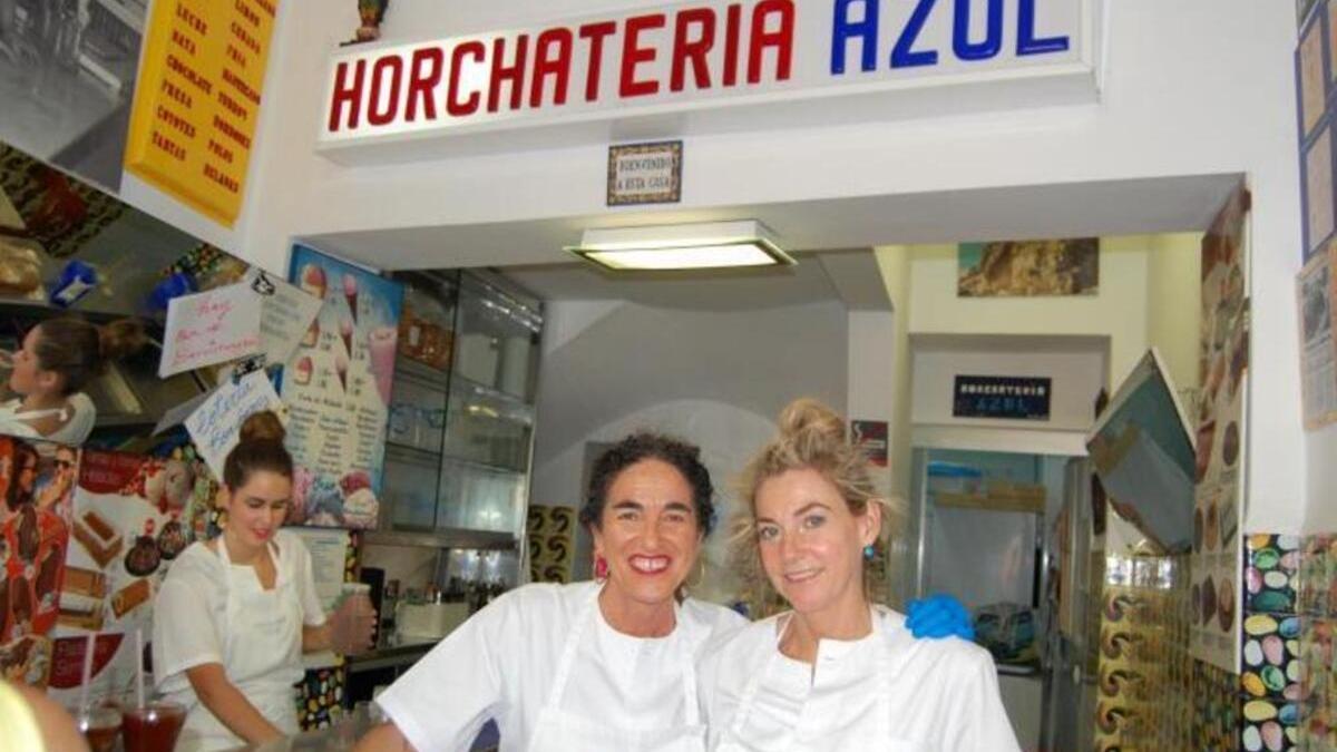 La horchatería Azul, un clásico de Alicante