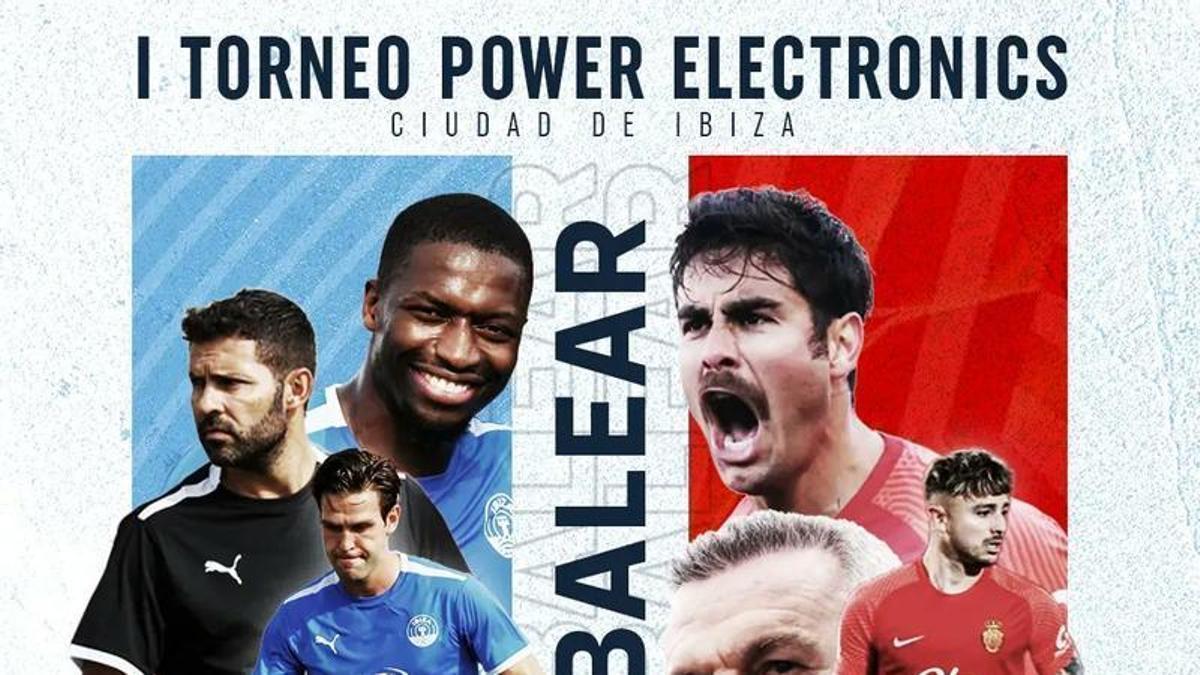 Imagen del cartel anunciador del primer Trofeo Power Electronics - Ciudad de Ibiza.