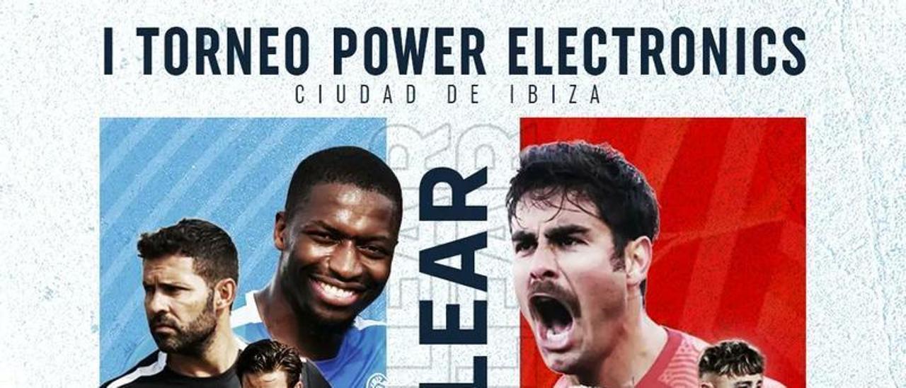 Imagen del cartel anunciador del primer Trofeo Power Electronics - Ciudad de Ibiza.