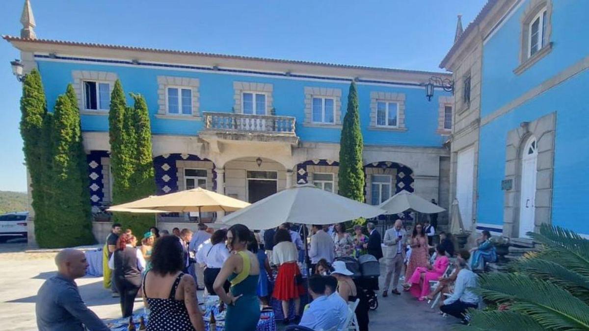 Una degustación de vinos en Val do Salnés.