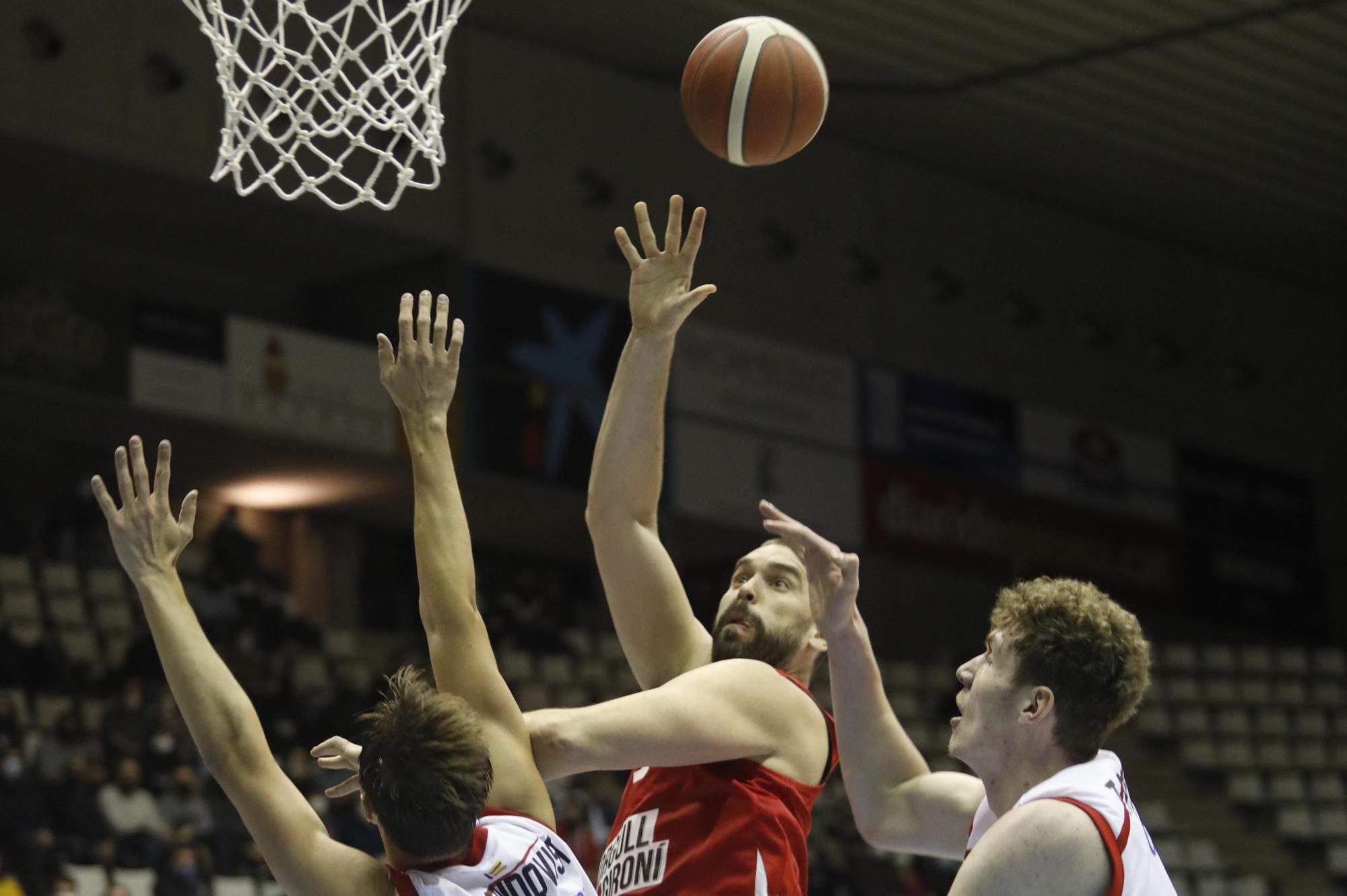 Les millors imatges del triomf del Bàsquet Girona contra el Palma