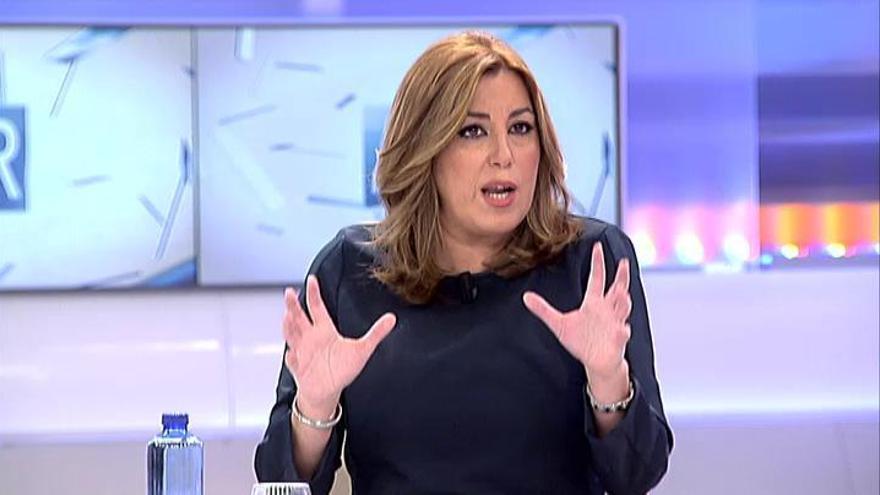 Susana Díaz asegura que el PSOE no aprobará los presupuestos de Rajoy