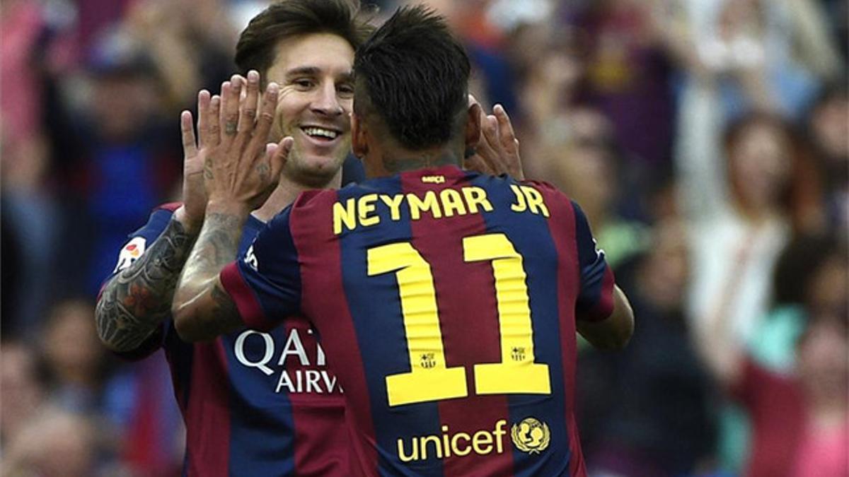 Messi y Neymar, nominados al mejor gol de la UEFA