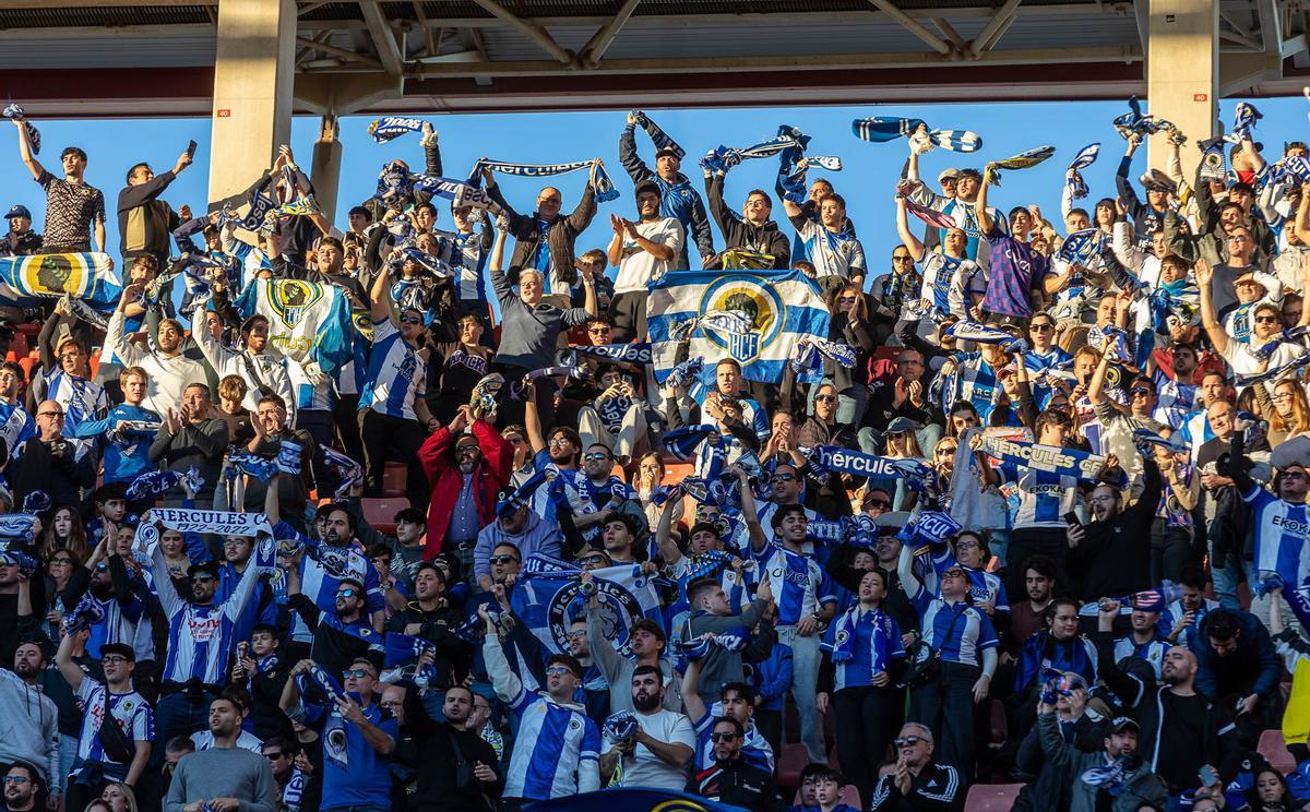 Las mejores imágenes del Real Murcia - Hércules CF