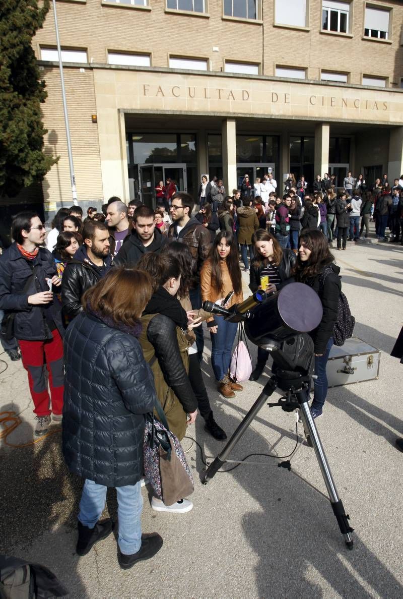 Eclipse solar en Zaragoza