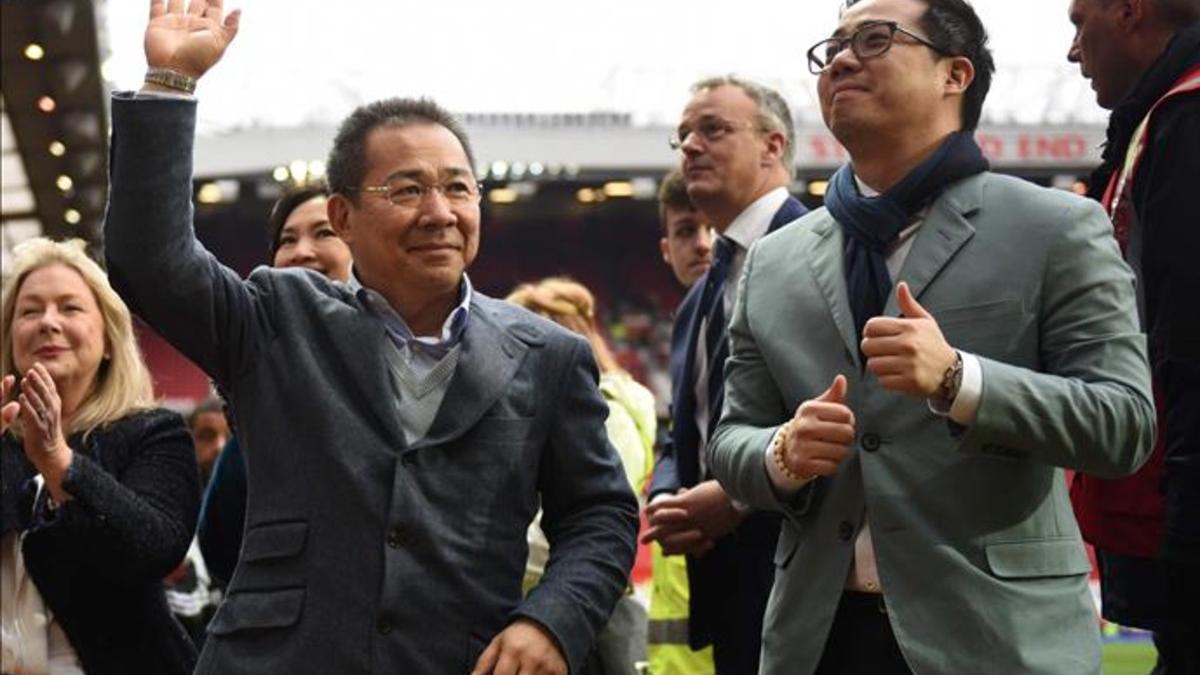 Vichai y su hijo Aiyawatt aseguran que no venderán a sus estrellas