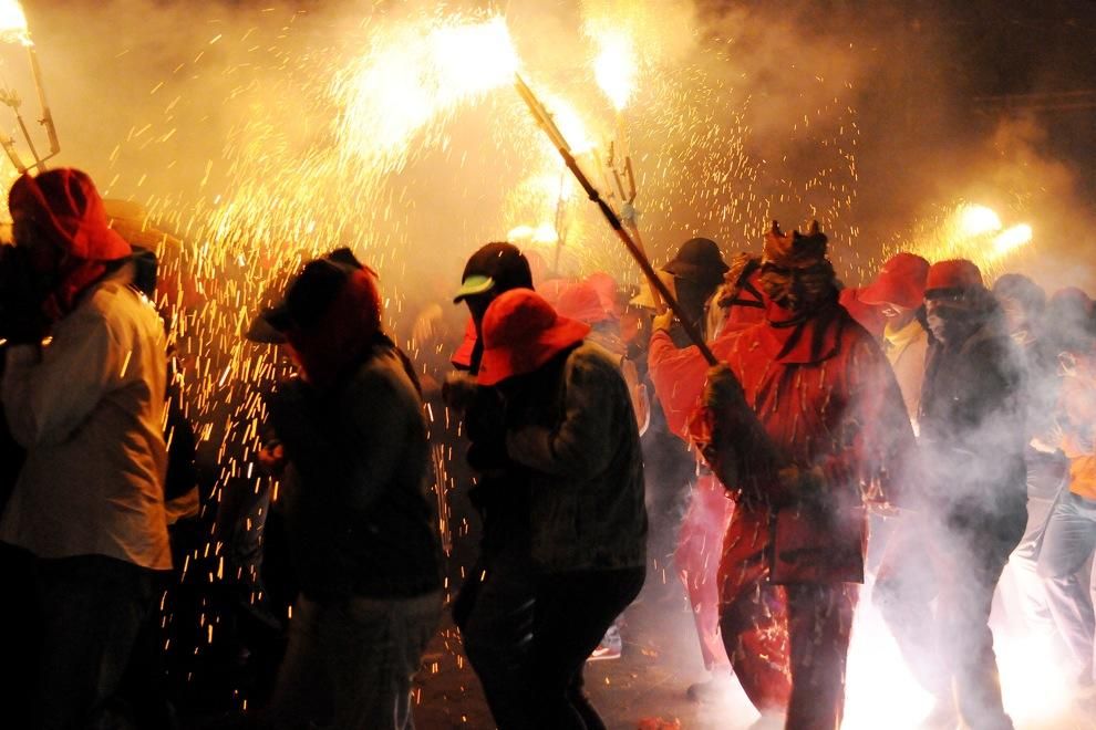 Correfoc de la festa major de Manresa 2016