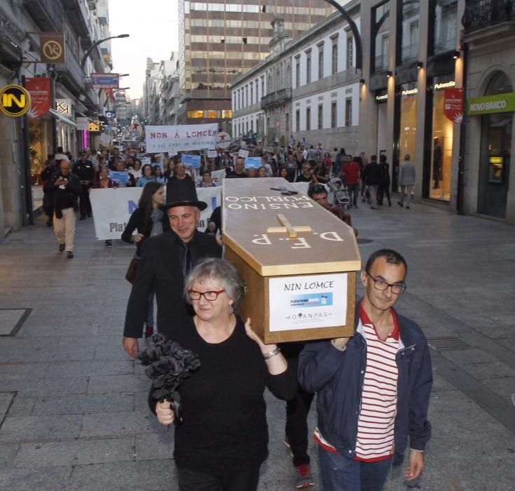 Marchas contra la reválida desde los institutos