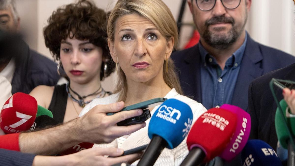 Yolanda Díaz, ministra de Trabajo.