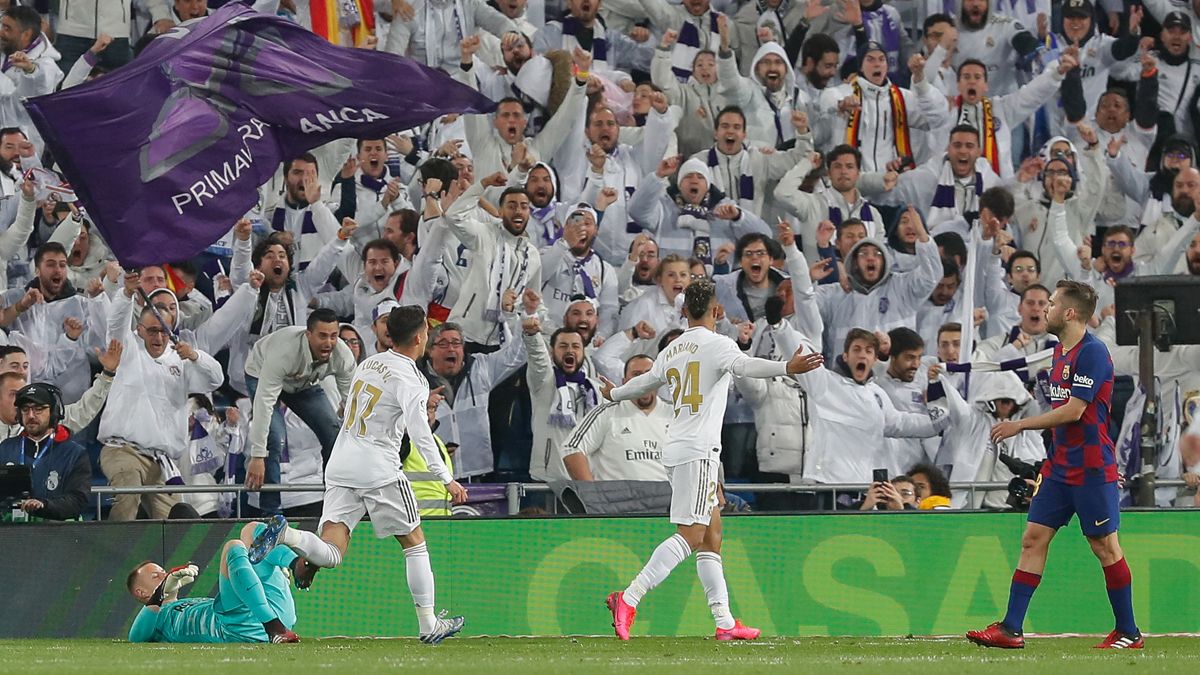 El Bernabéu no acoge ningún partido desde el 1 marzo de 2020