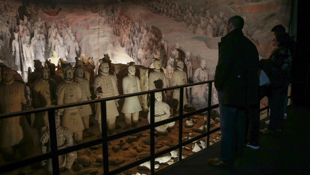 Exposición de los Guerreros de Xi'an en Los Prados