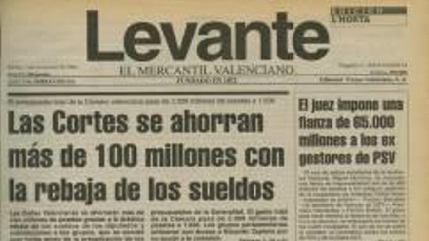 Levante-EMV Horta arrancó su edición con una noticia empresarial
