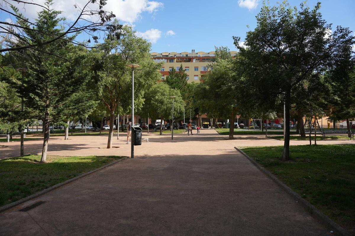 El parque de Ciudad Jardín (Badajoz).