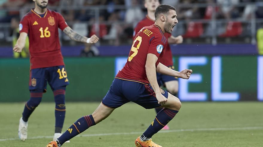 Abel Ruiz señala el camino a la gran final del Europeo Sub-21