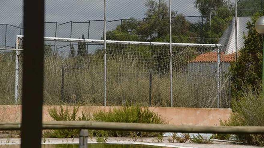 Imagen de la instalaciones deportivas de Son Bonet, una de las propuestas difíciles del pueblo.