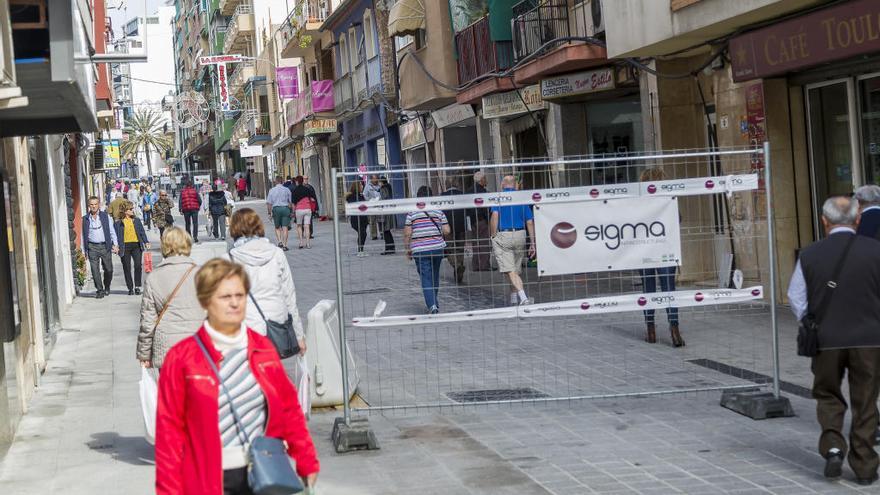 Las máquinas vuelven a Tomás Ortuño para peatonalizar los últimos 150 metros