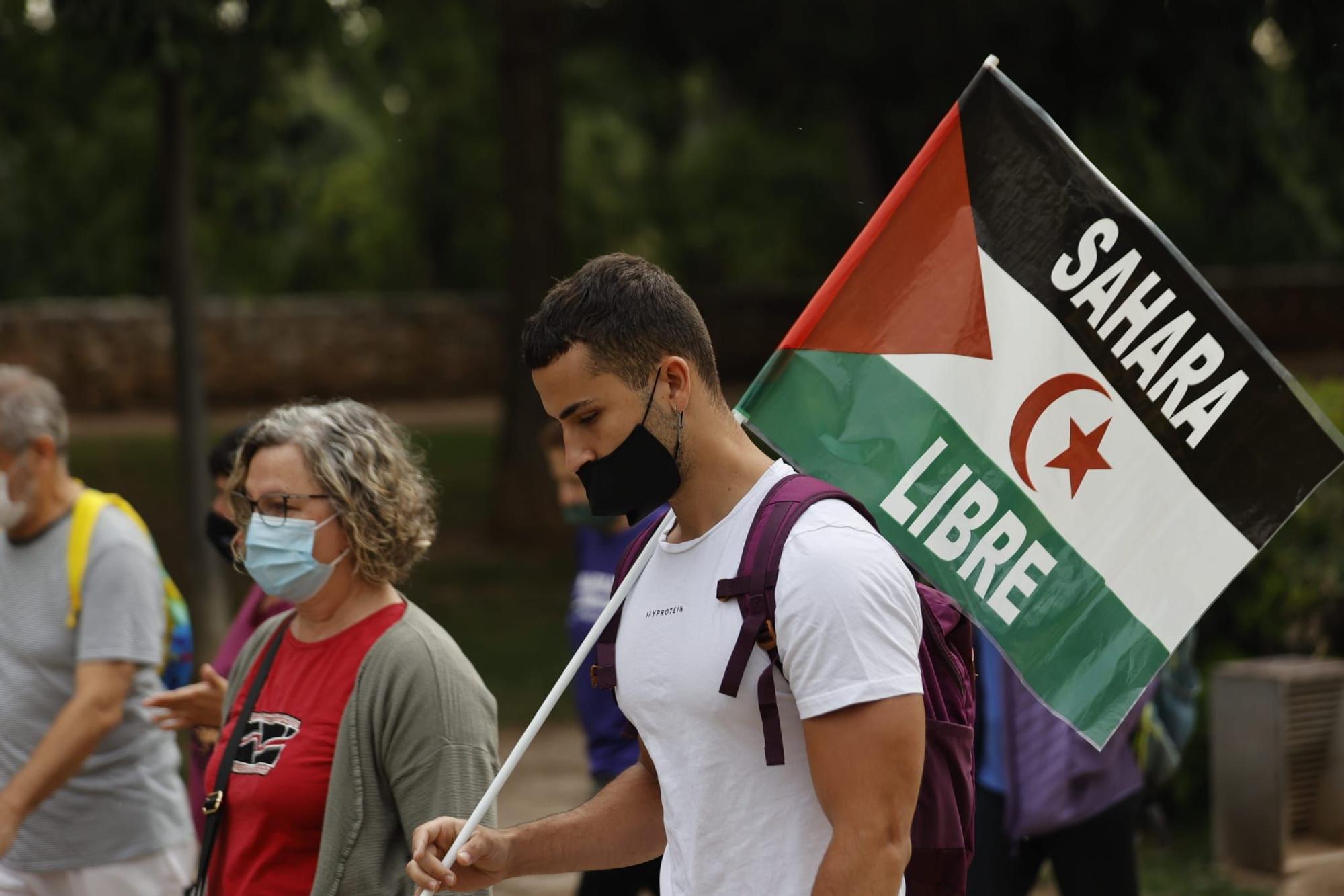 Sale de València la marcha que reclama la libertad de pueblo saharaui