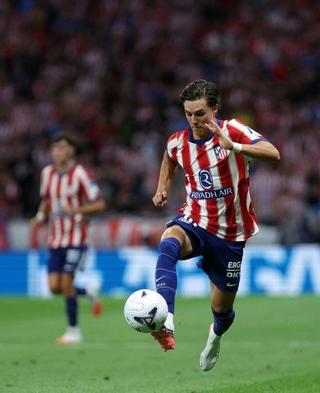 Imagen de Arnau Ortiz en su debut en Primera División.