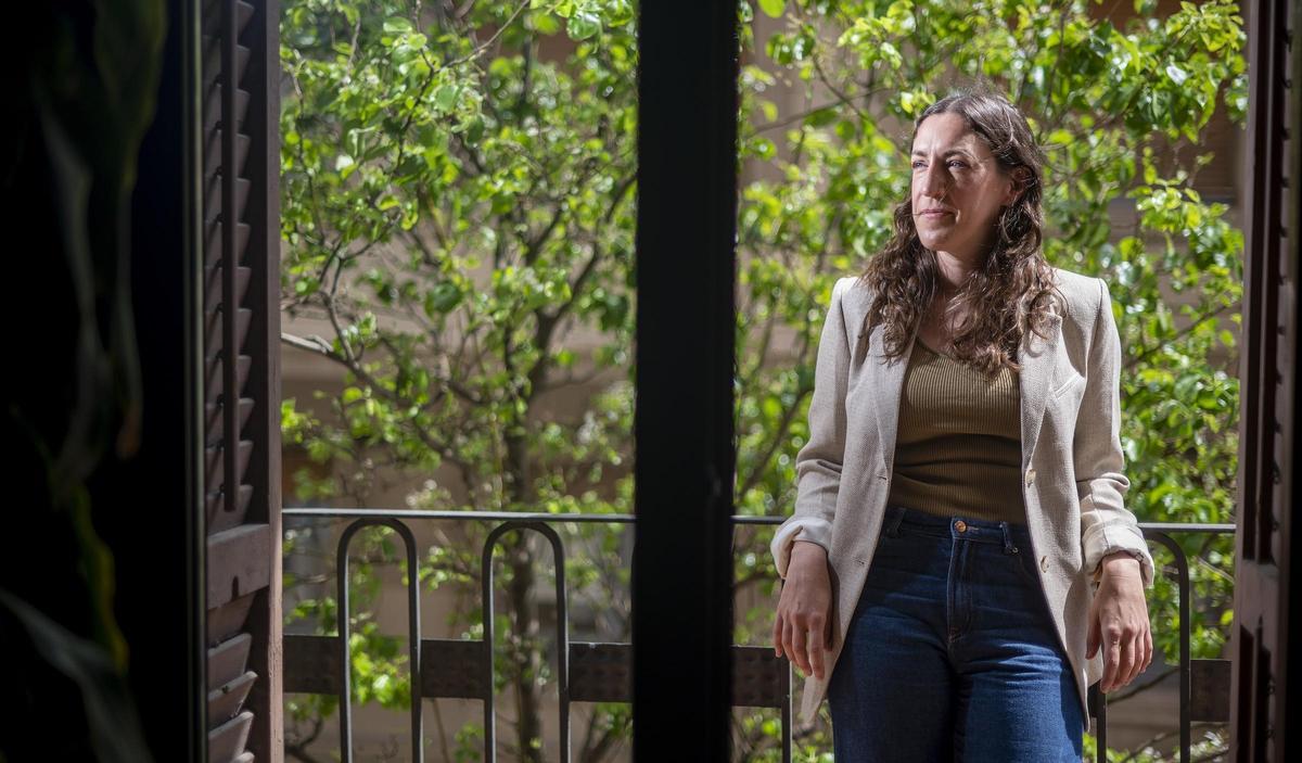 La investigadora principal de Amnistía Internacional para EEUU, en la sede de la organización en Barcelona.
