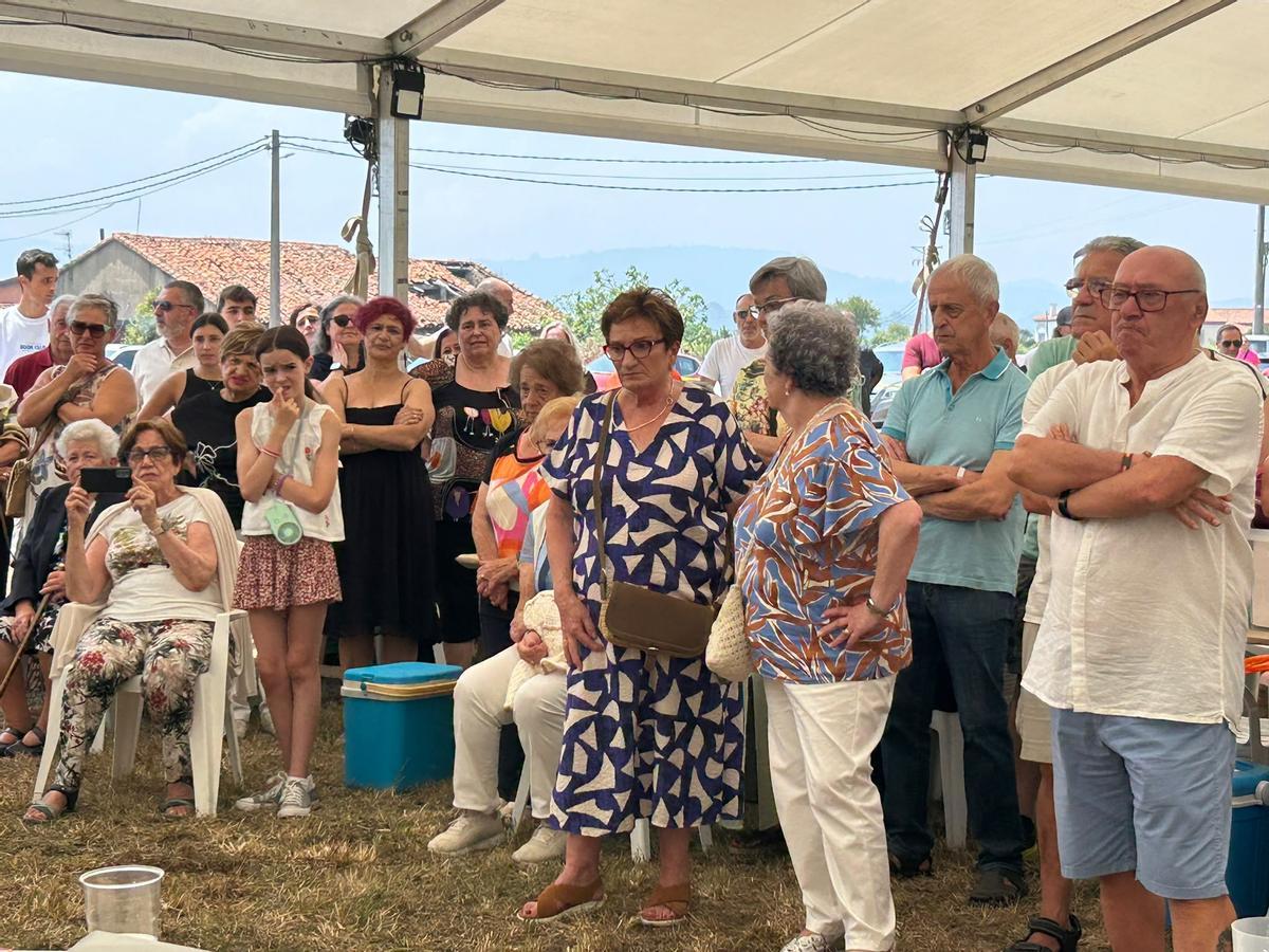 EN IMÁGENES: San Martín de Laspra dinde tributo a su vecina más longeva