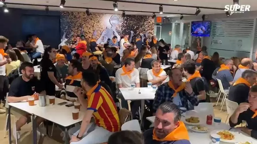 L'Alqueria vibra con el Valencia Basket: ¡Todo el mundo eufórico!