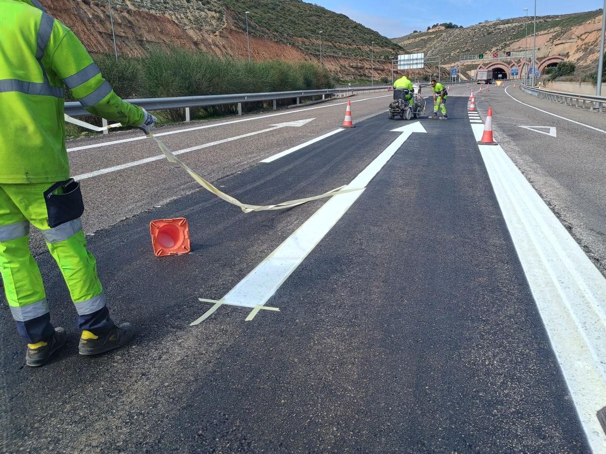 Trabajos en la provincia de Huesca