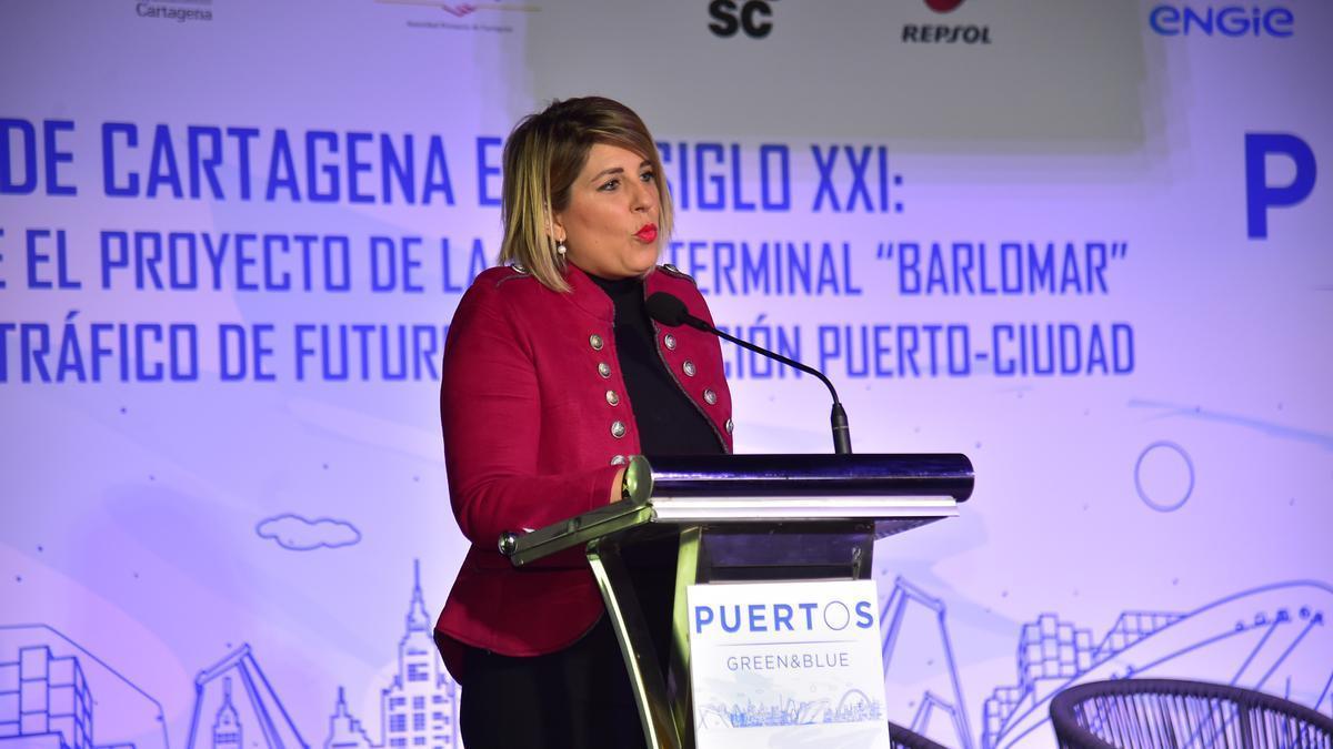 Noelia Arroyo, alcaldesa de Cartagena IVAN URQUIZAR