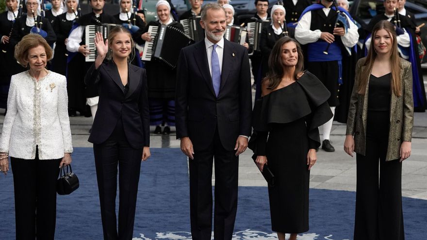 La Familia Real recibe a los Medallas de Asturias, Hijo Predilecto e Hijos Adoptivos 2024