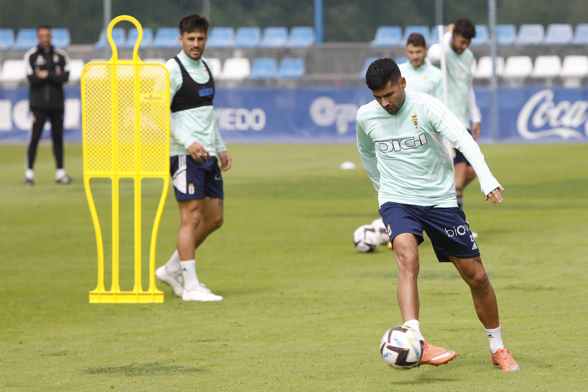 EN IMÁGENES: entrenamiento del Oviedo